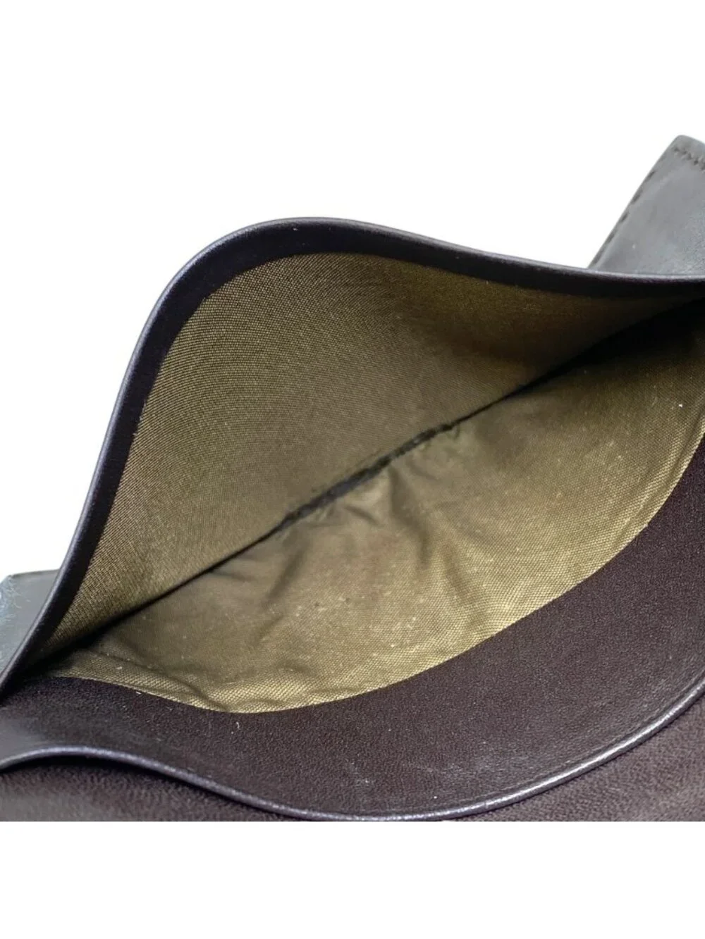 Bottega Veneta Intrecciato Bifold Card Case Business Holder Leather Brown